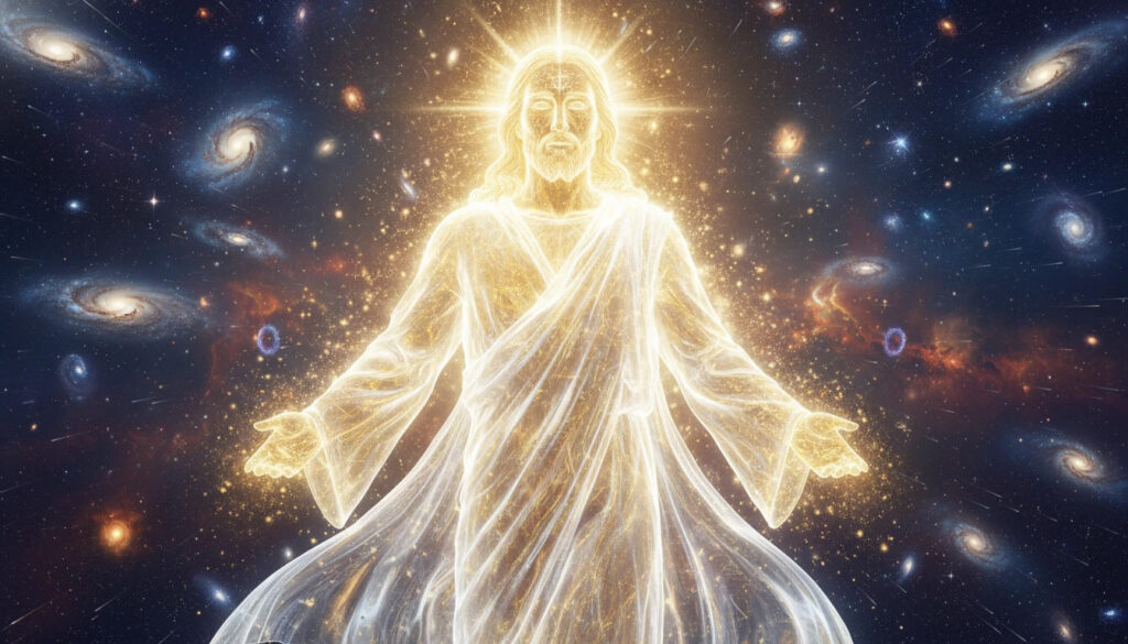 Jesus corpo de luz multidimensional forma verdadeira pós-crucificação revelações gnósticas Nag Hammadi natureza dimensional