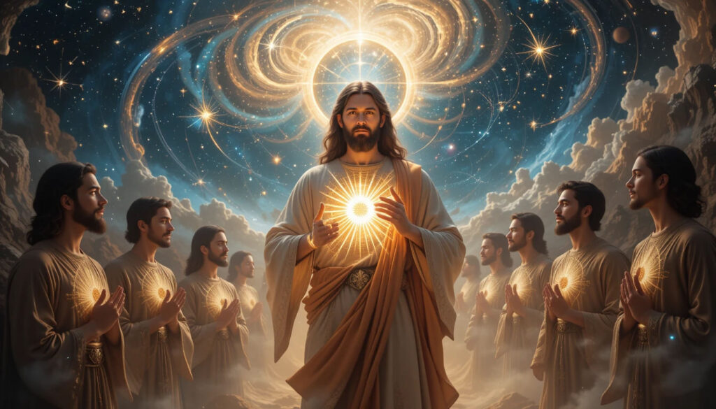 Jesus ensinando sobre Reino interior mostrando diferença radical entre seus ensinamentos e sistema hierárquico de Yahweh