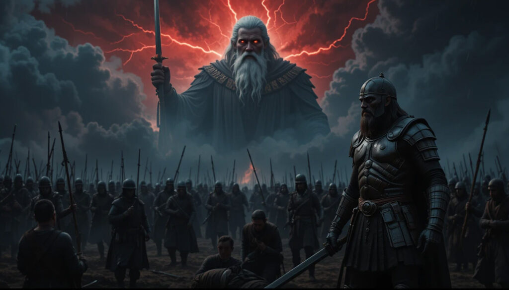 Genocídio Amalequitas 1 Samuel 15:3 ordem Yahweh Enlil extermínio crianças bebês Antigo Testamento violência divina.