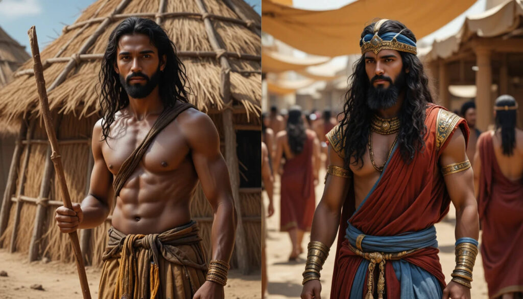 Civilização primitiva e o salto temporal com o surgimento instantâneo da Suméria, mostrando anomalia arqueológica.