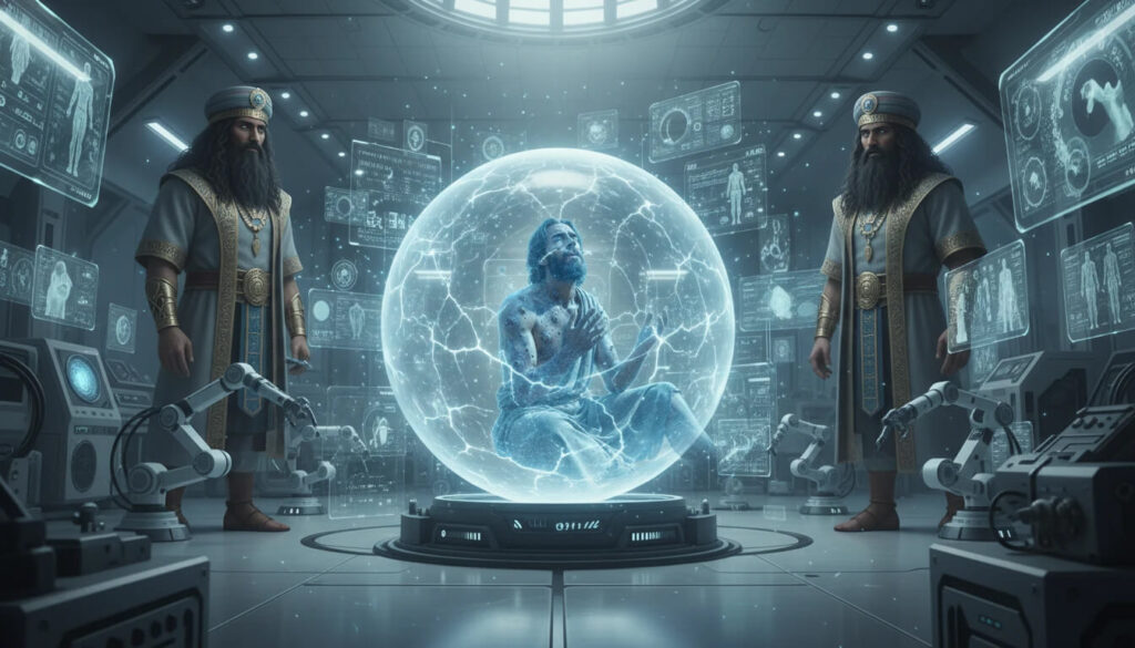 Jó como cobaia em experimento Anunnaki