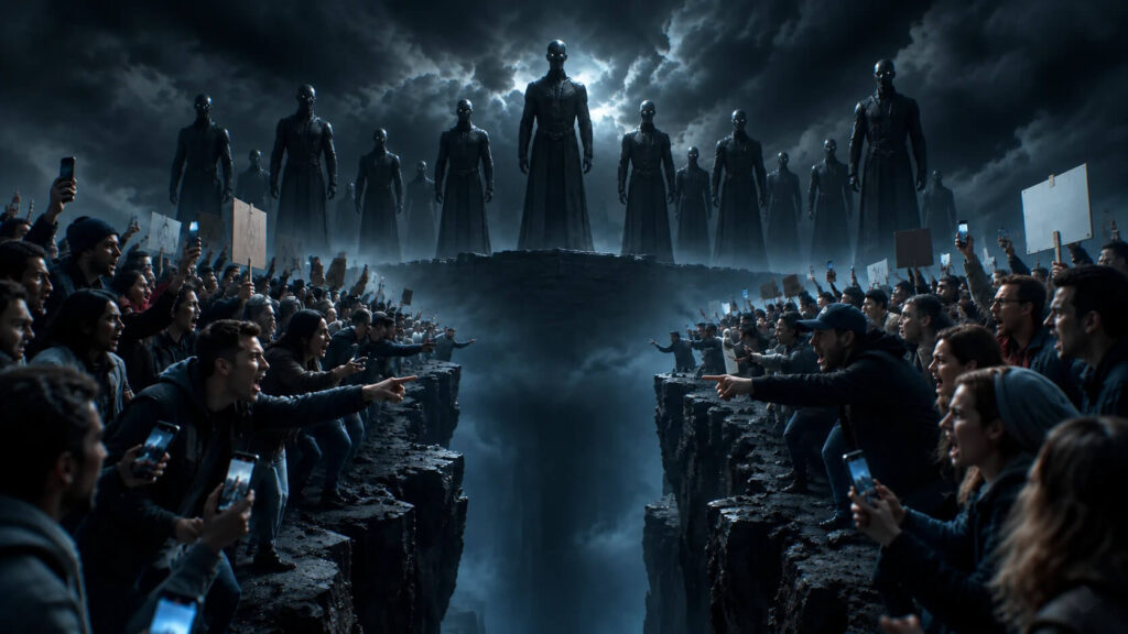 Divisões modernas como evolução da técnica de dividir para conquistar iniciada na Torre de Babel pelos Elohim